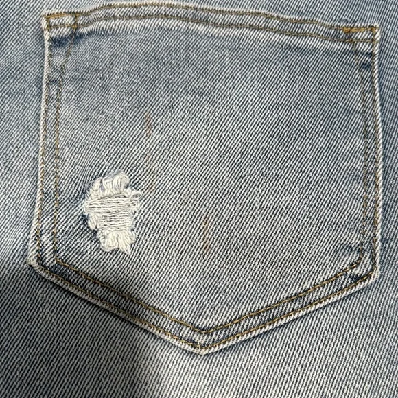 Fashion Nova Distressed Jean Shorts - Picture 3 of 6